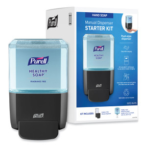 Gojo ES4 Push-Style Soap Dispenser Starter Kit - 1.27 quart Capacity - (GOJ50721GFS) Product Image 