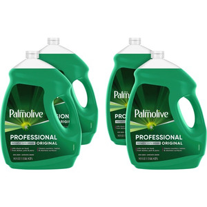Palmolive Professional Original Liquid Dish Soap - 145 fl oz (4.5 quart) - pH Balanced, Phosphate-free, Paraben-free, Eco-friendly - Green - (CPC61034142CT) Product Image 
