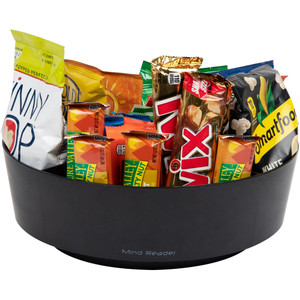 Mind Reader 4-Compartment Snack Carousel Organizer - 4 Compartment(s) - (EMSLAZSNACK) Product Image 