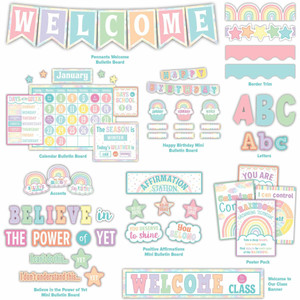 Teacher Created Resources Pastel Pop Decor Set - Multi - (TCR2088713) Product Image 
