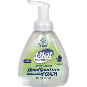 Dial Professional Hand Sanitizer Foam - 15.20 fl oz - (DIA06040CT) Product Image 