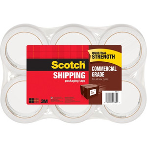 TAPE;PKG;COMMERCIAL;6PK;CL Product Image 