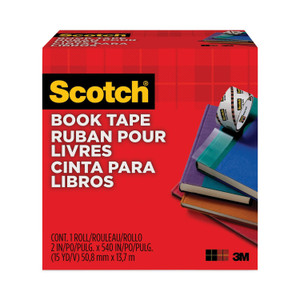 Scotch Book Tape - 15 yd Length x 2" Width - (MMM8452) Product Image 
