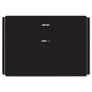 At-A-Glance Calendar/Planner Holder - Support 3.75" x 3" Media - 4.9" Height x 6.6" Width - Plastic - Black - Refillable, Recyclable Product Image 