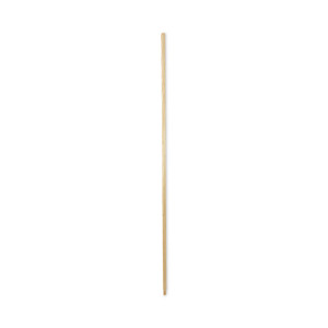 Boardwalk Threaded End Broom Handle, Lacquered Wood, 0.94" dia x 60", Natural View Product Image