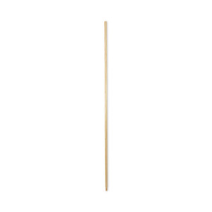 Boardwalk Threaded End Broom Handle, Lacquered Wood, 0.94" dia x 60", Natural (BWK122) View Product Image