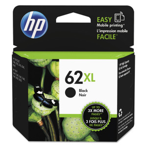 HP 62XL, (C2P05AN) High-Yield Black Original Ink Cartridge View Product Image
