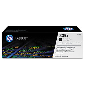 HP 305X, (CE410X) High-Yield Black Original LaserJet Toner Cartridge View Product Image