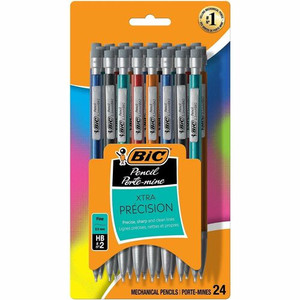 BIC Xtra-Precision Mechanical Pencils - 0.5 mm Lead - # 2.5 - Assorted Barrel Product Image 