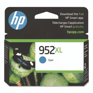 HP 952XL, (L0S61AN) High-Yield Cyan Original Ink Cartridge View Product Image