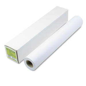 HP DesignJet Large Format Paper for Inkjet Prints, 4.2 mil, 24" x 150 ft, White View Product Image