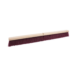 Boardwalk Floor Brush Head, 3.25" Maroon Stiff Polypropylene Bristles, 36" Brush (BWK20336) View Product Image