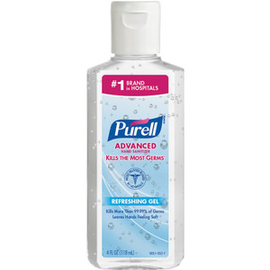 PURELL Advanced Hand Sanitizer Gel - 4 fl oz - (GOJ965124CT) Product Image 