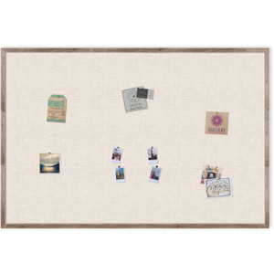 U Brands Linen Bulletin Board - 36" Board Height x 48" Board Width - (UBR4894U0001) Product Image 