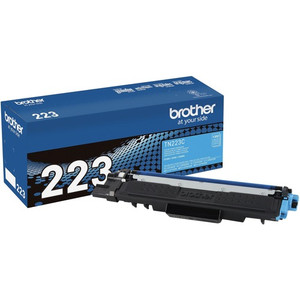Brother TN-223C Original Standard Yield Laser Toner Cartridge - Cyan - 1 Each Product Image 