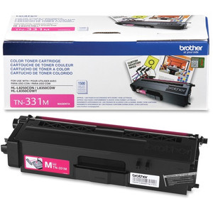 Brother TN331M Original Laser Toner Cartridge - Magenta - 1 Each Product Image 