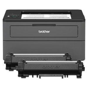 Brother HLL2370DWXL XL Extended Print Monochrome Compact Laser Printer with Up to 2-Years of Toner In-Box (BRTHLL2370DWXL) View Product Image