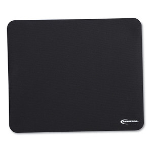 Innovera Mouse Pad, 9 x 7.5, Black (IVR52448) View Product Image