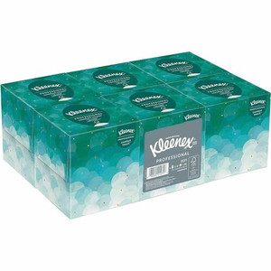 Kleenex Professional Facial Tissue Cube for Business - 2 Ply - White - PaperBox - 90/Box - (KCC21271) Product Image 
