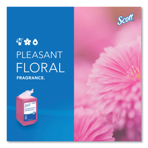 Scott Pro Foam Skin Cleanser with Moisturizers Refill, Light Floral, 1,000 mL, 6/Carton View Product Image