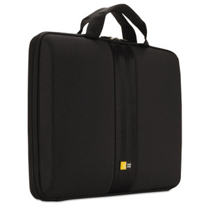 Case Logic Laptop Sleeve for Chromebook or Laptops, Fits Devices Up to 13", EVA, 14.25 x 1.87 x 11, Black View Product Image