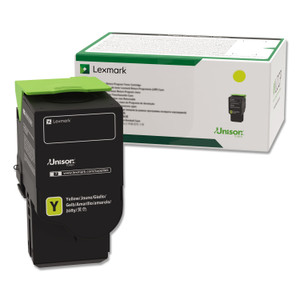 Lexmark 78C1UY0 Return Program Toner, 7,000 Page-Yield, Yellow (LEX78C1UY0) View Product Image