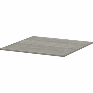 Lorell Essentials Modular Conference Tables - 47" Width x 47" Thickness x 1" Length - Band Edge - Weathered Charcoal Table Top - Modular, Eco-friendly - For Meeting, Office Product Image 