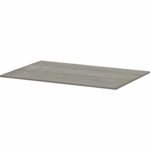 Lorell Essentials Modular Conference Tables - 1" Height x 70.8" Width x 47" Depth - Band Edge - Finish: Weathered Charcoal - Smooth Surface - For Conference Room, Meeting, Office Product Image 