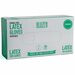BLUZEN Powder-Free Latex Gloves - 4 mil Thickness - Large Size - Latex - Off White - Comfortable Product Image 