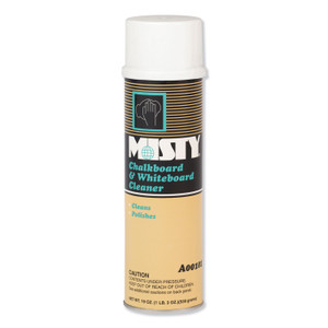 Misty Chalkboard and Whiteboard Cleaner, 19 oz Aerosol Spray, 12/Carton (AMR1001403) View Product Image