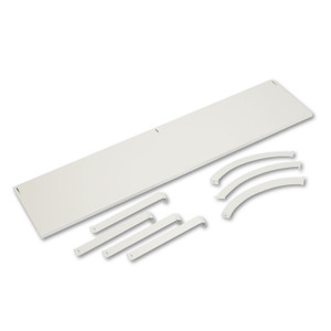 HON Verse Panel System Hanging Shelf, 60w x 12.75d, Gray View Product Image