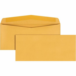 Quality Park No. 14 Business Envelopes with Gummed Flap - Business - #14 - 5" Width x 11 1/2" Length - 28 lb - Gummed Product Image 