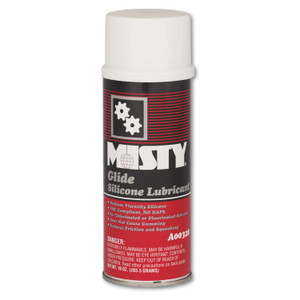 Misty Glide Silicone Lubricant, Unscented, 10 oz Aerosol Can, 12/Carton (AMR1033570) View Product Image