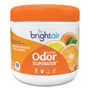 BRIGHT Air Super Odor Eliminator, Mandarin Orange and Fresh Lemon, 14 oz Jar (BRI900013EA) View Product Image