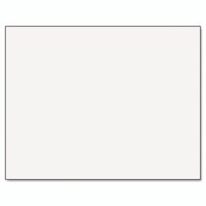 Pacon Six-Ply Railroad Board, 22 x 28, White, 25/Carton View Product Image