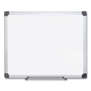 MasterVision Porcelain Value Dry Erase Board, 48 x 96, White Surface, Silver Aluminum Frame (BVCCR1501170MV) View Product Image