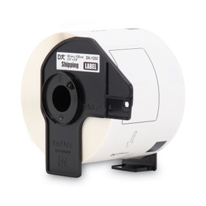 Brother Die-Cut Shipping Labels, 2.4" x 3.9", White, 300 Labels/Roll View Product Image