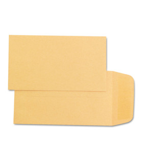 Quality Park Kraft Coin and Small Parts Envelope, #1, Square Flap, Gummed Closure, 2.25 x 3.5, Light Brown Kraft, 500/Box (QUA50162) View Product Image