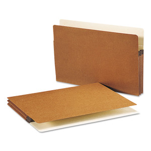 Smead Redrope Drop Front File Pockets, 1.75" Expansion, Legal Size, Redrope, 50/Box View Product Image