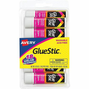 Avery Glue Stick - 0.26 oz - White - (AVE98089) Product Image 