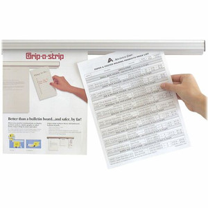 Grip-A-Strip Mounting Rail - Satin - (AVT2000) Product Image 