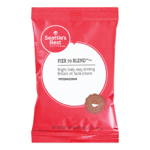Seattle's Best Premeasured Coffee Packs, Pier 70 Blend, 2 oz Packet, 18/Box View Product Image