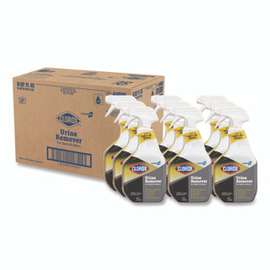 CloroxPro Urine Remover for Stains and Odors, 32 oz Spray Bottle, 9/Carton View Product Image