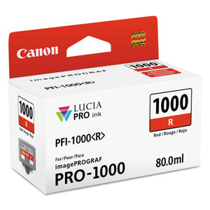 Canon 0554C002 (PFI-1000) Lucia Pro Ink, Red View Product Image