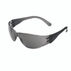 MCR Safety Checklite Scratch-Resistant Safety Glasses, Gray Lens View Product Image