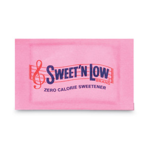 Sweet'N Low Zero Calorie Sweetener, 1 g Packet, 400 Packet/Box, 4 Box/Carton View Product Image