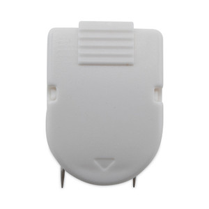Advantus Wall Clips for Fabric Panels, 40 Sheet Capacity, White, 50/Box View Product Image