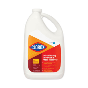 Clorox Disinfecting Bio Stain and Odor Remover, Fragranced, 128 oz Refill Bottle (CLO31910EA) View Product Image