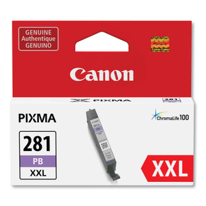 Canon 1984C001 (CLI-281XXL) ChromaLife100 Ink, Photo Blue View Product Image