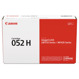 Canon 2200C001 (052H) High-Yield Toner, 9,200 Page-Yield, Black View Product Image